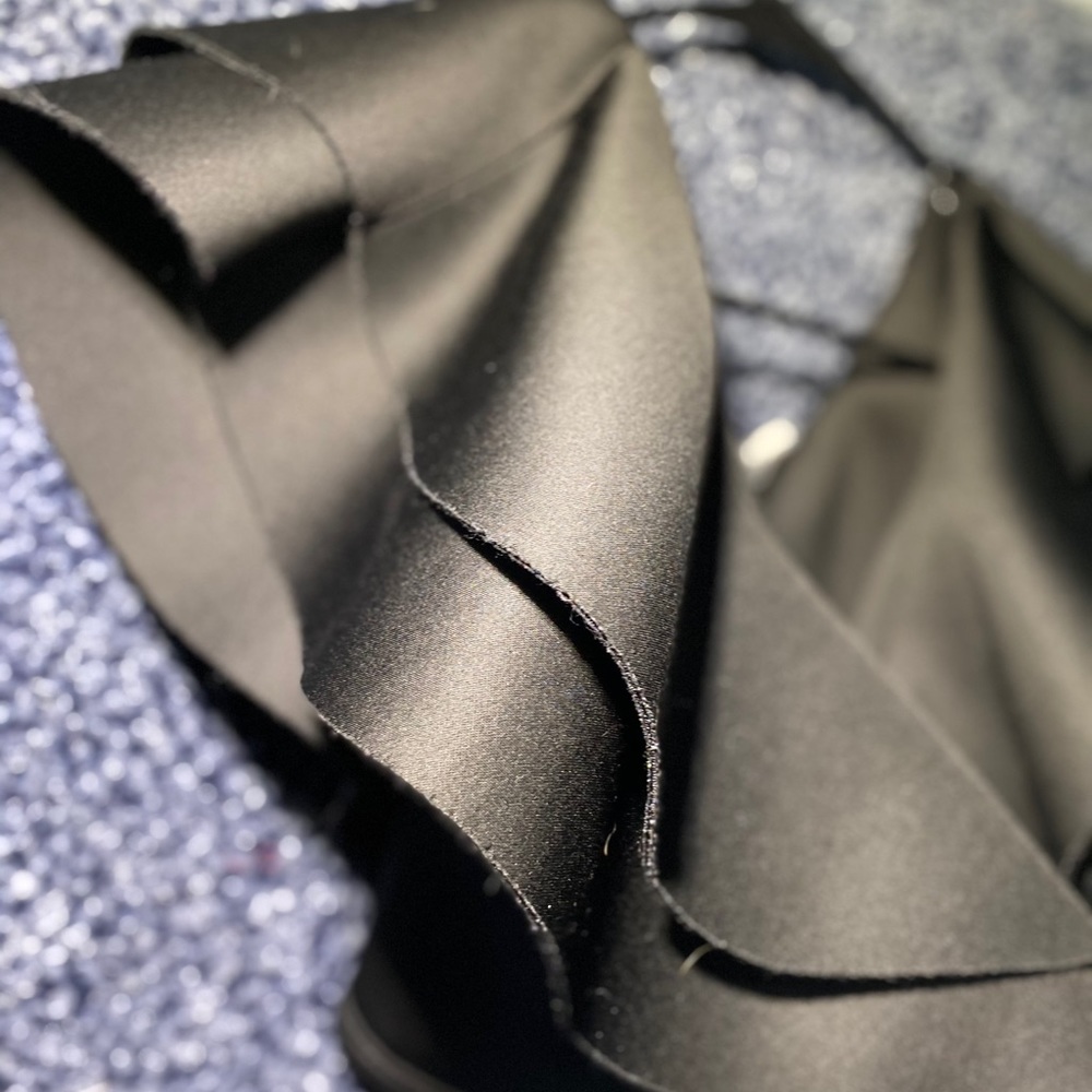 Black Ruffle Top - Picture 2 of 5